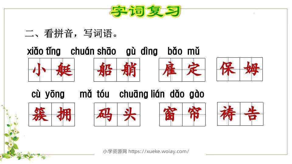 图片[3]-五年级语文下册第7单元知识点课件（部编版）-六八学科资料网