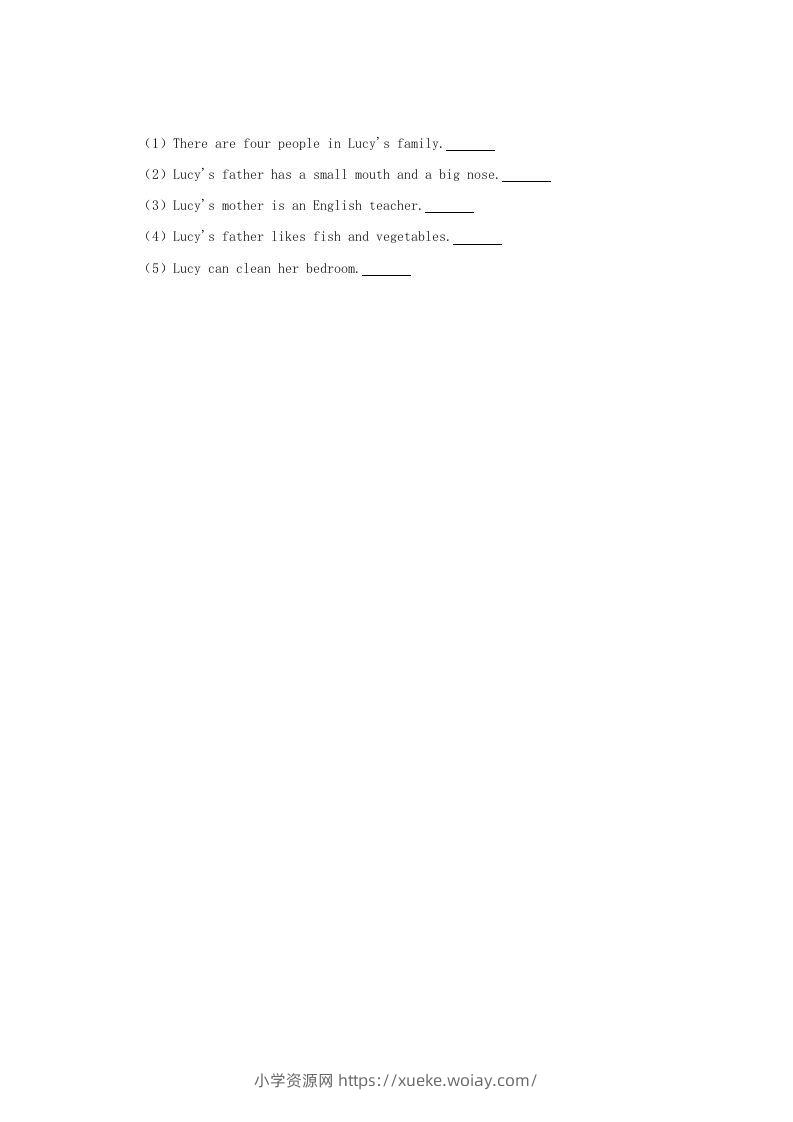 图片[3]-2020-2021学年河南省郑州市登封市四年级上学期期末英语真题及答案(Word版)-六八学科资料网
