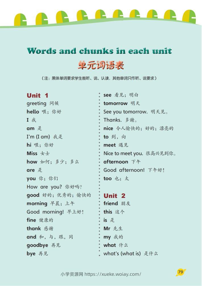 三上英语（鲁科版）单词表-六八学科资料网